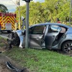 Acidente envolvendo dois carros deixa vítima gravemente ferida em Piracicaba