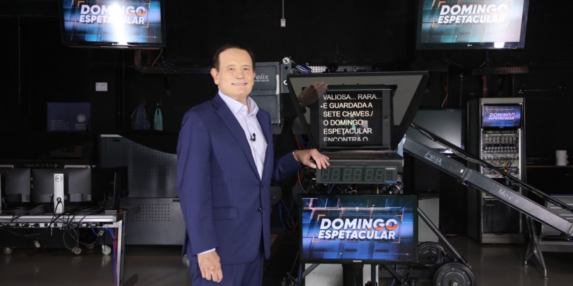Piracicabano Roberto Cabrini recupera vice-liderança em estreia como apresentador do “Domingo Espetacular”