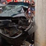 Motorista fica em estado grave após colidir veículo contra poste em Piracicaba