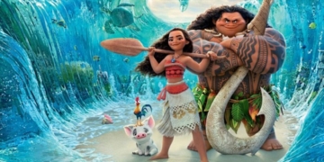 Cine Céu leva cinema gratuito hoje (13) ao Bosque do Lenheiro com a animação ‘Moana’
