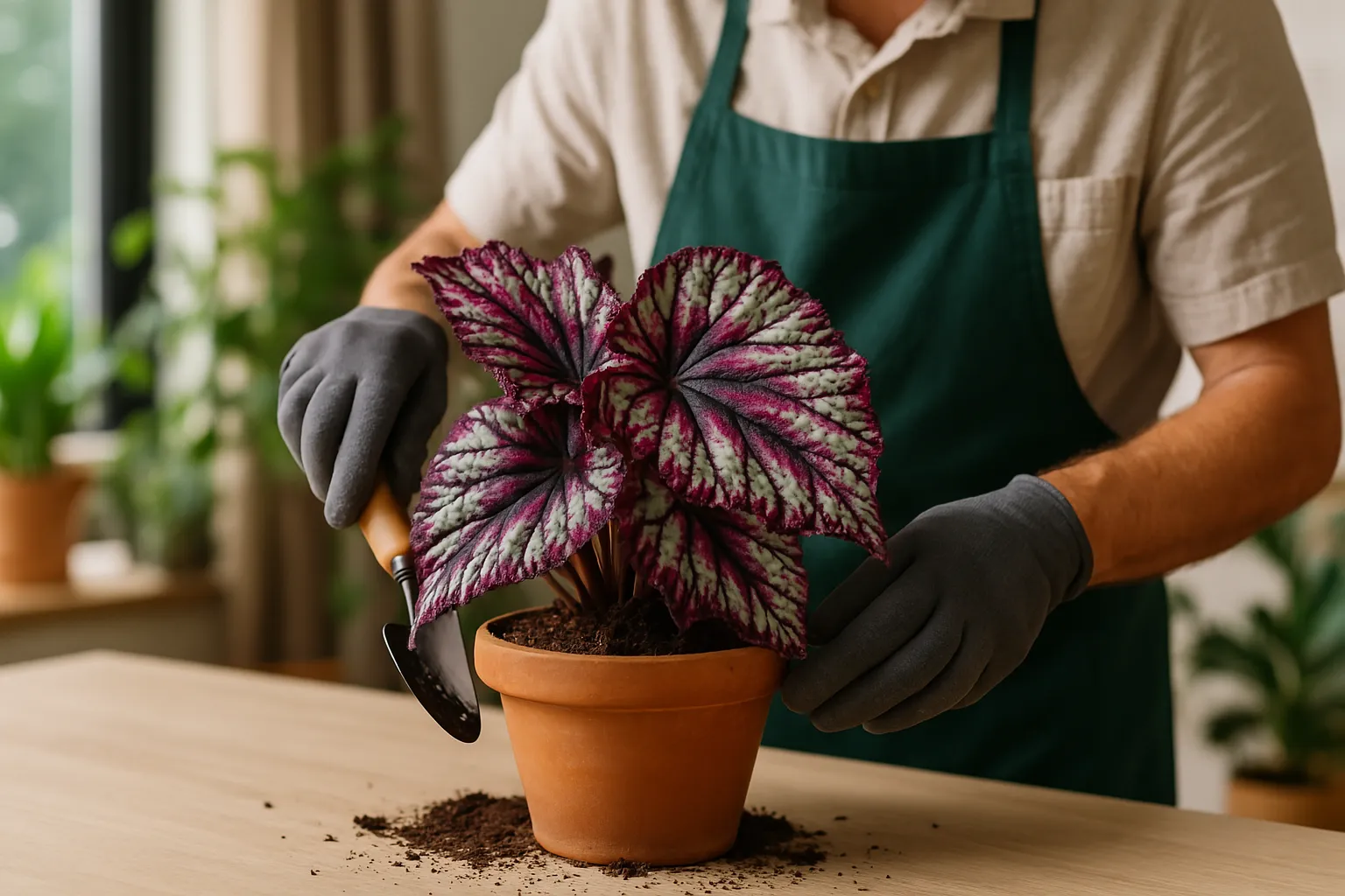 8 truques para a begônia rex crescer maravilhosa e decorar sua sala