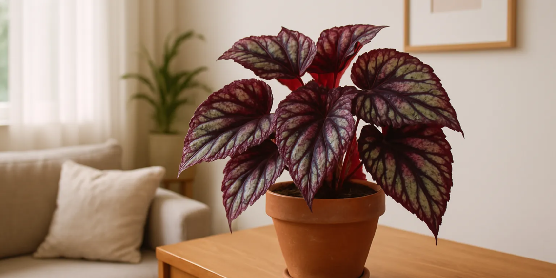 8 truques para a begônia rex crescer maravilhosa e decorar sua sala