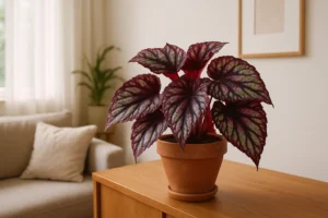 8 truques para a begônia rex crescer maravilhosa e decorar sua sala