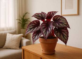 8 truques para a begônia rex crescer maravilhosa e decorar sua sala