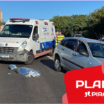 Motorista morre ao tentar pular de carro na Geraldo de Barros, em Piracicaba