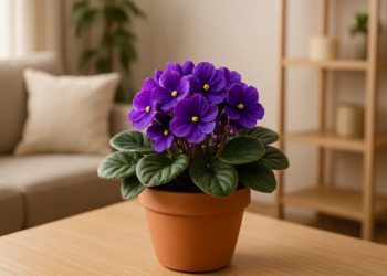 5 razões para cultivar violeta africana e criar espaços internos encantadores