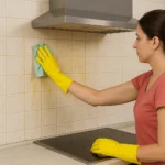 Como limpar gordura da parede da cozinha com uma mistura caseira que não agride a pintura