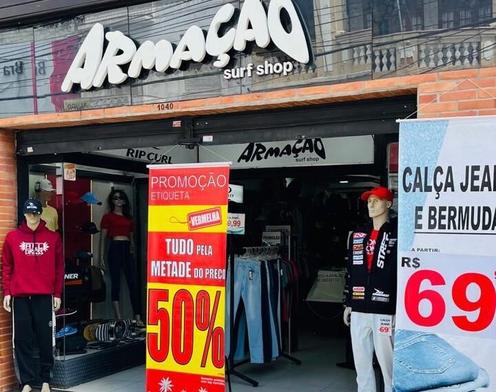 Loja Armação anuncia bazar especial de abril em Piracicaba