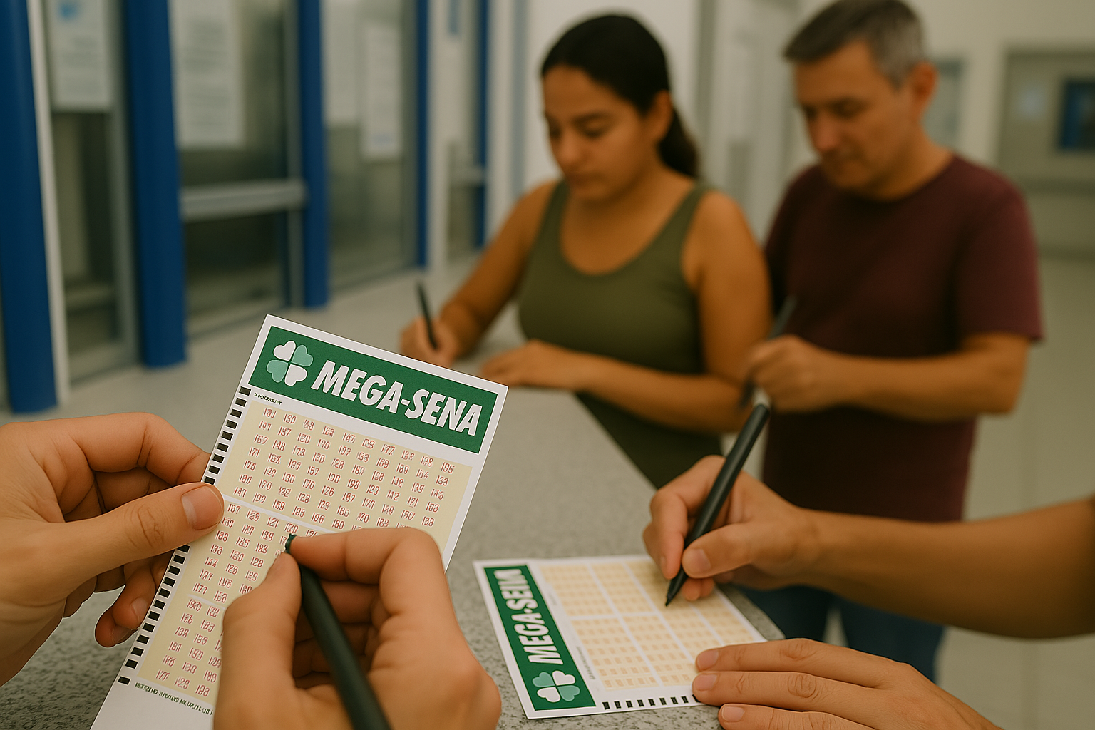 Resultado da Mega-Sena 2851 de hoje, quinta (10/04/2025); prêmio de R$ 31 milhões