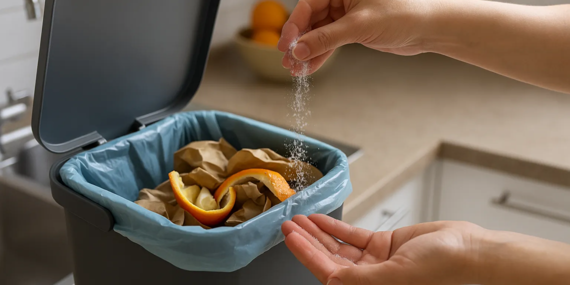 4 passos para eliminar o cheiro do lixo de maneira simples e natural