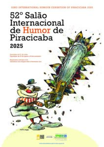 Cartaz-do-52-Salao-Internacional-de-Humor-por-Marilena-Nardi-Italia-724×1024