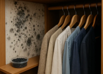 Como acabar com o mofo dos armários com truques simples e baratos