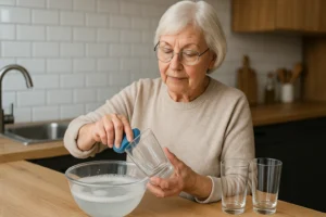 Misture esses dois ingredientes e remova manchas de copos de vidro com facilidade
