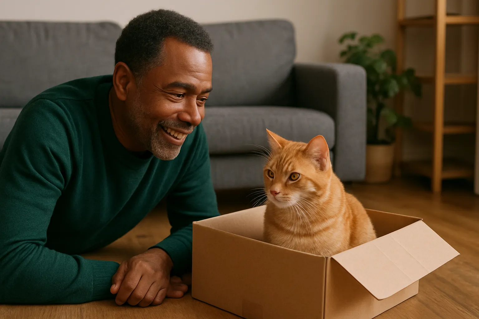 Por que os gatos gostam tanto de caixas e lugares apertados