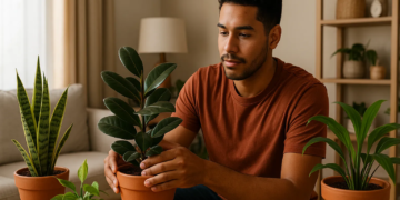 Por que você deve girar os seus vasos de plantas a cada semana