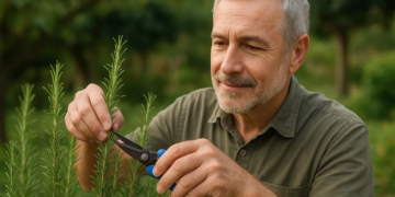 Saiba como deixar o alecrim mais aromático com podas quinzenais