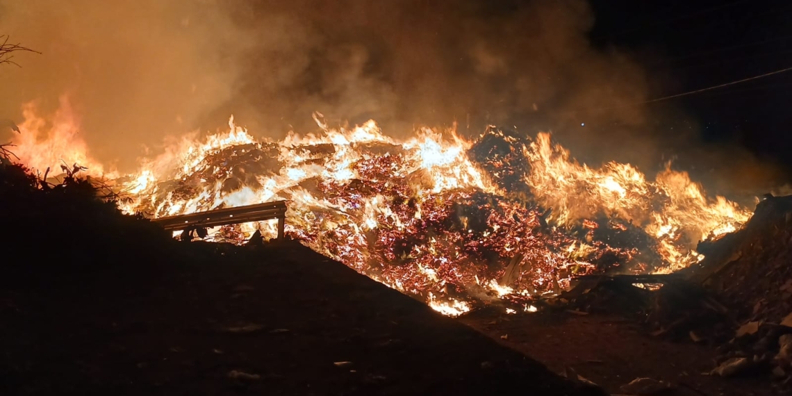 Incêndio de grandes proporções destrói Eco Ponto em Piracicaba