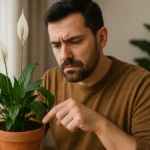 Esse erro na rega trava a floração do lírio-da-paz por várias semanas