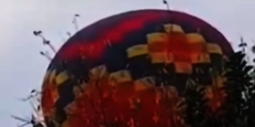 Balão com 14 pessoas faz pouso de segurança após vento forte em Piracicaba