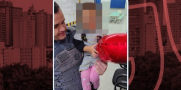 Mulher encontra criança de quatro anos sozinha em canteiro e aciona PM em Piracicaba