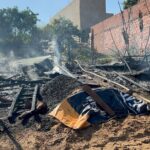 Fogo destrói moradias em comunidade do bairro Novo Horizonte, em Piracicaba