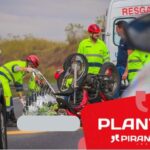 Motociclista morre após colidir na traseira de caminhão na Rodovia do Açúcar, em Piracicaba