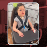 Pais pedem ajuda para filha de oito anos com doença degenerativa rara em Piracicaba