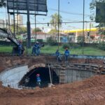 Prefeitura de Piracicaba segue com obras de construção e reforço estrutural na canalização do córrego Itapeva