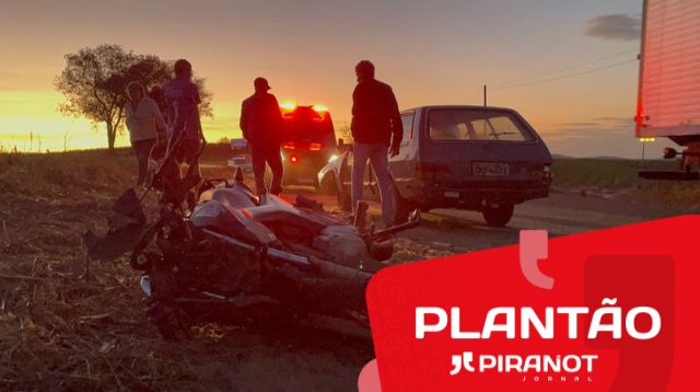 Motociclista morre em colisão frontal com carro na zona rural de Piracicaba