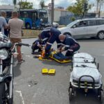 Motociclista fica gravemente ferido após colisão frontal em Piracicaba