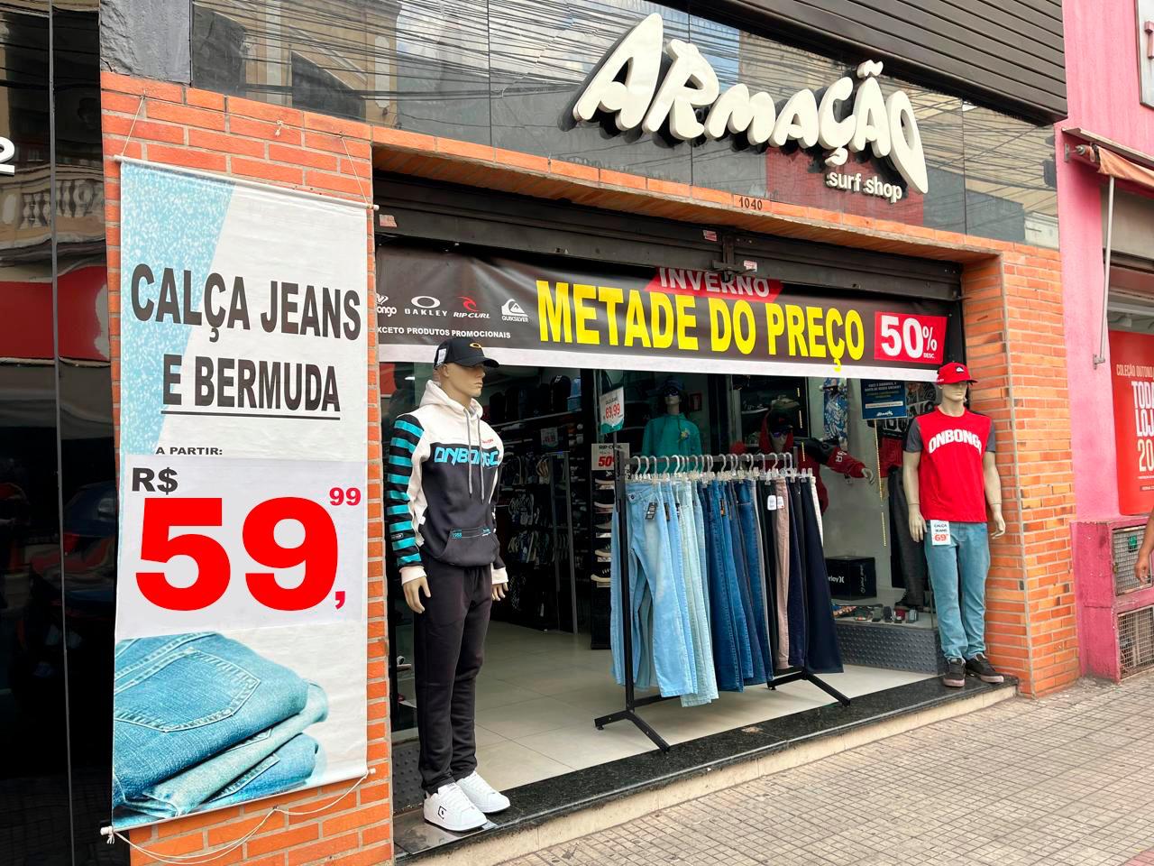 Armação Piracicaba anuncia a “Jeans Week” com calças a partir de R$ 59,99