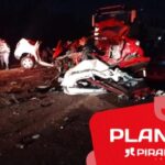 Cinco pessoas morrem em acidente envolvendo três veículos em rodovia de Piracicaba
