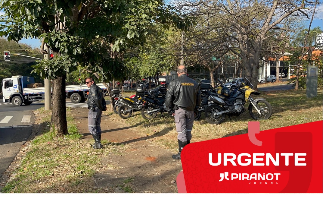 Agente da Semutran é agredido com socos no rosto e tem chave de moto oficial furtada por motorista em Piracicaba