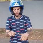 Motociclista escapa de ter pescoço cortado por linha em Piracicaba