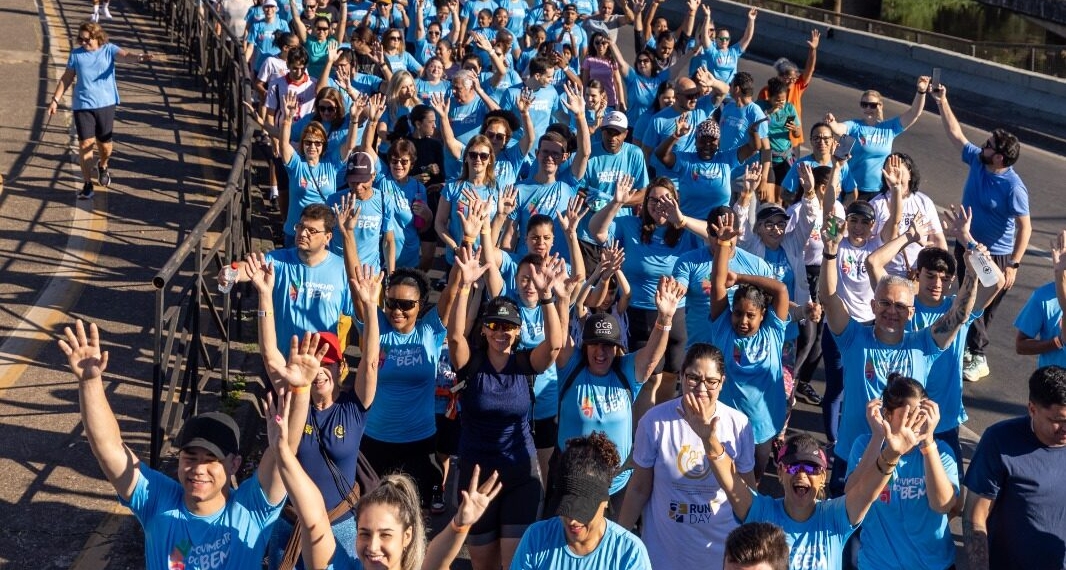 3ª Caminhada Movimento do Bem arrecada 2,6 toneladas de alimentos para o Fundo Social