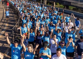 3ª Caminhada Movimento do Bem arrecada 2,6 toneladas de alimentos para o Fundo Social