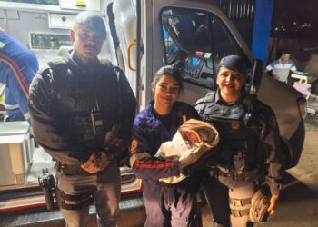 Gestante dá à luz com apoio do Samu e policiais militares em Piracicaba