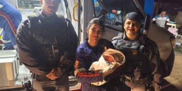 Gestante dá à luz com apoio do Samu e policiais militares em Piracicaba