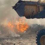 Incêndio de grandes proporções atinge Ecoponto em Piracicaba