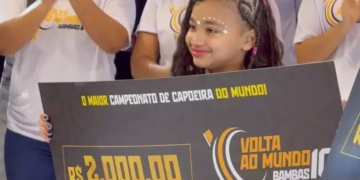Piracicabana de oito anos conquista primeiro lugar em principal campeonato de capoeira no mundo