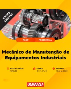 Mecânico de Manut Eq Ind