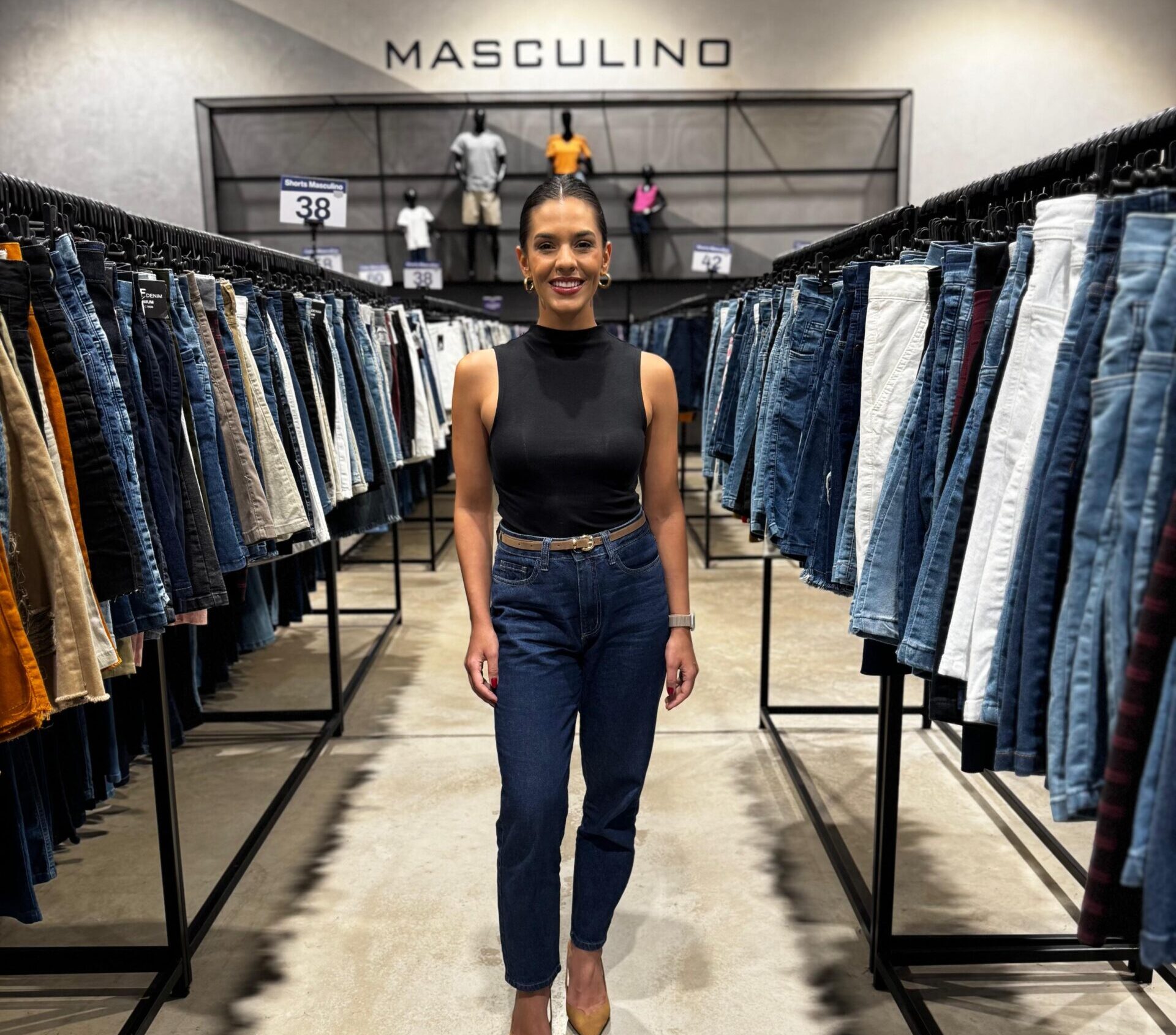 Mega Jeans realiza nova edição neste fim de semana em Piracicaba com jeans por preço único de R$ 49,99