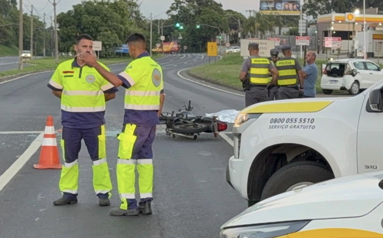 Motociclista morre após colisão na Rodovia Geraldo de Barros, em Piracicaba