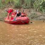 Casal ilhado e aparentemente alcoolizado é resgatado no rio Corumbataí, em Piracicaba
