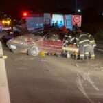 Duas pessoas ficam em estado grave após colisão na Rodovia Hermínio Petrin, sentido Charqueada