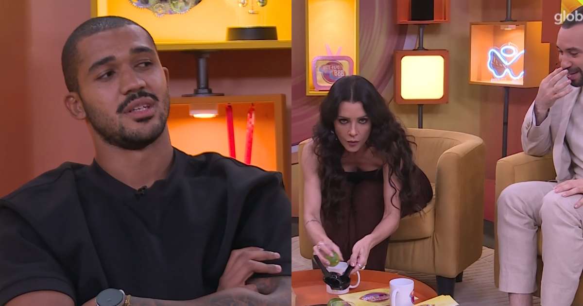 Eliminado do BBB 26, Matheus protagoniza gafe com limão ao vivo