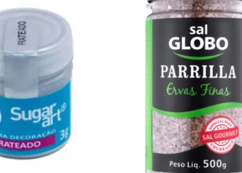 Anvisa suspende pó decorativo e lote de sal por risco à saúde