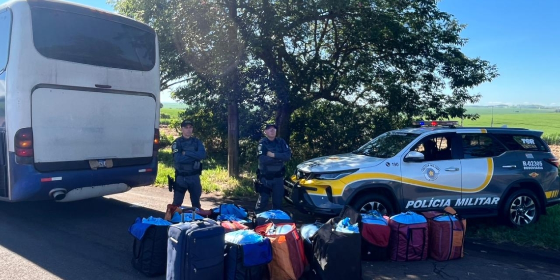 PM apreende mais de 350 kg de folhas de coca em Ourinhos em uma