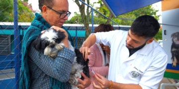 CCZ realiza bloqueio sanitário no bairro São Dimas após caso positivo de raiva em morcego