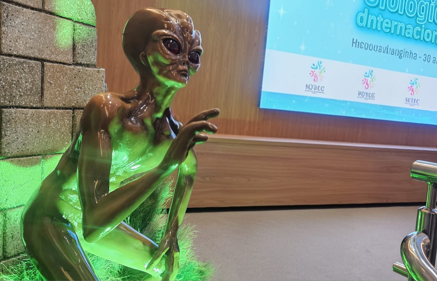 PIRANOT esteve presente na cobertura do Congresso Ufológico de 30 anos do Caso Varginha